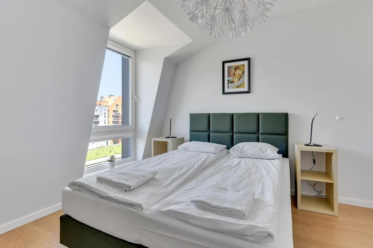 Grano Flats Gdansk - Riverfront Apartment